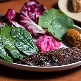 Crying kangaroo (a local spin on Thailand’s crying tiger, which is actually a beef dish).