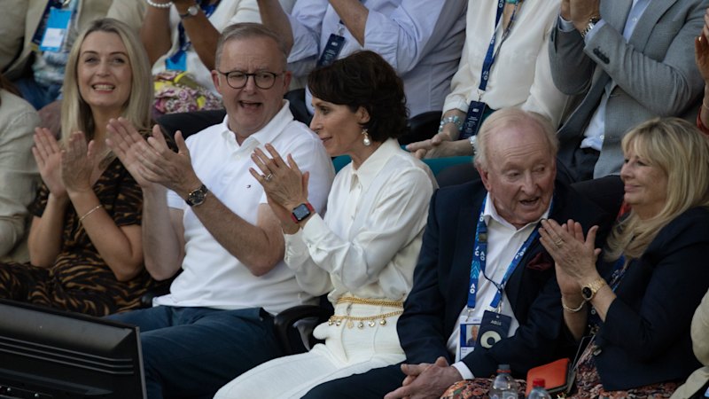 For two hours, Albanese and a senior Liberal played tennis while a prime minister was rolled