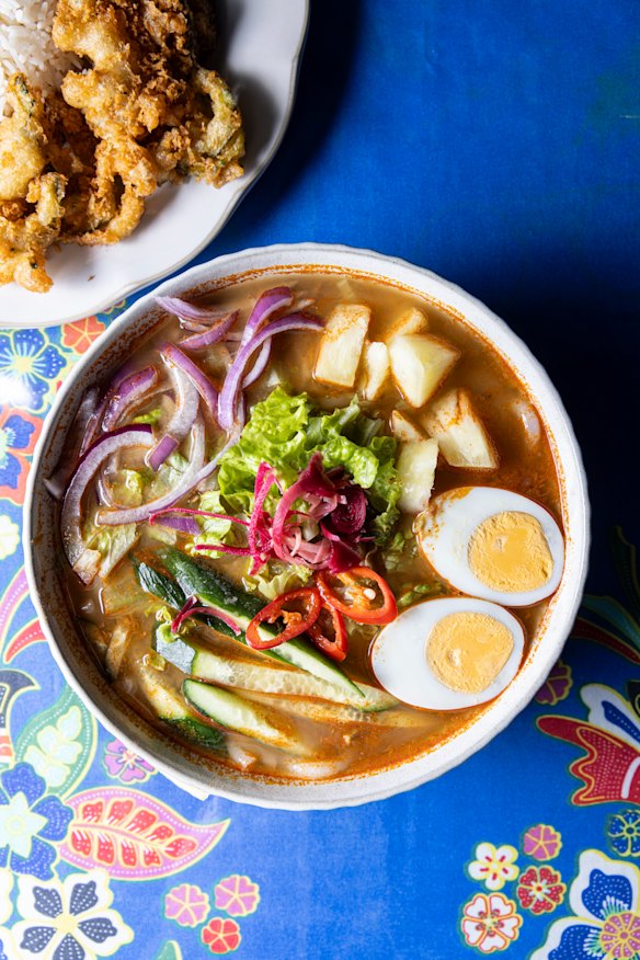 Penang laksa at Matt Malaysian.