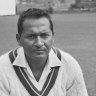 Cricketer Joe Solomon of the West Indian cricket team during their tour of England, UK, 29th April 1963.
