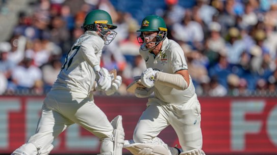 Nathan Lyon and Scott Boland.