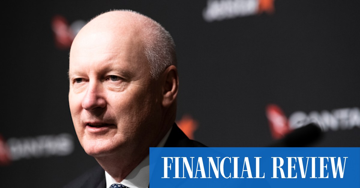 Richard Goyder is not the man to turnaround Qantas after Alan Joyce departs early - Vimarsana News