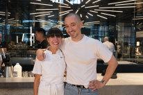 Siblings Kate and Cam Reid of Lune Croissanterie.