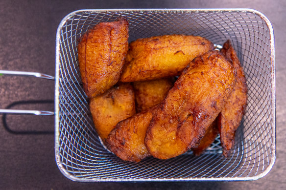 Go-to dish: Fried plantains.