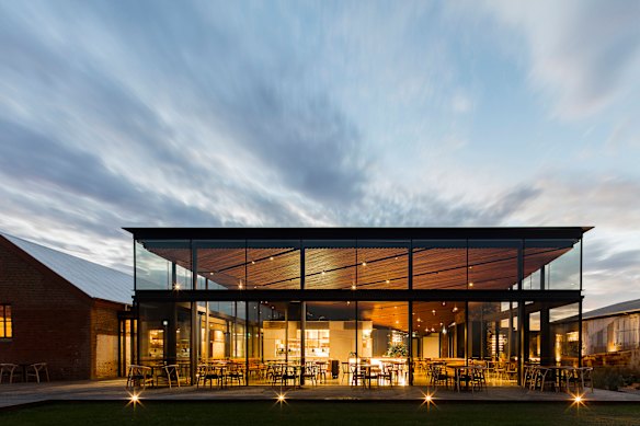 Glasshouse Restaurant is on the grounds of the historic Goonoo Goonoo Station.