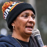 Nova Peris says Aboriginal flag ‘misappropriated’ by Palestine protesters