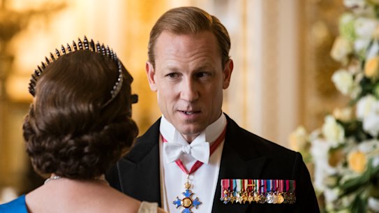 Tobias Menzies plays Prince Philip in season 3 of The Crown