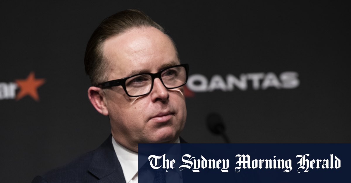 Qantas boss hits out over accusation of government influence