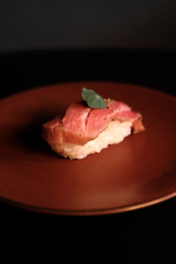 Nigiri at Mu Omakase.