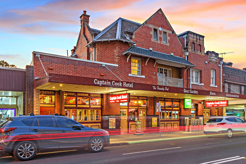 Sale price for Captain Cook pub doubles to $35m since 2020