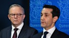 Prime Minister Anthony Albanese and Queensland Premier David Crisafulli pictured in 2025.