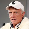 Greg Norman was snubbed from The Masters – but harbours hope they’ll have him back