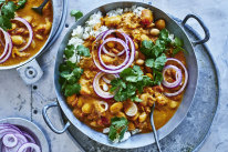 Butter bean curry.