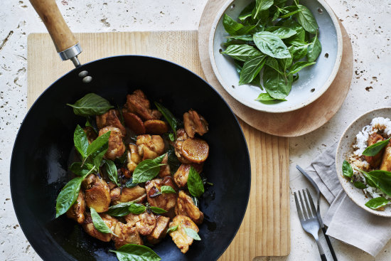 Basil chicken