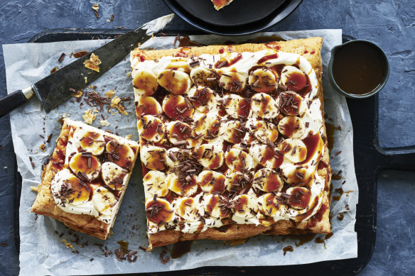Adam Liaw’s cheat’s banoffee millefeuille