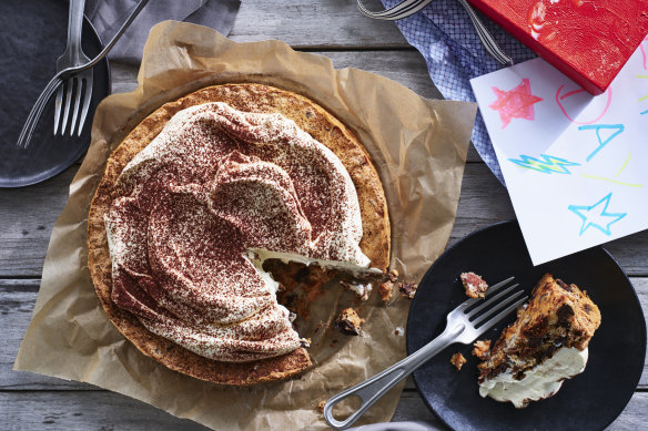 Dads love this flourless fig, hazelnut and chocolate torte – fact