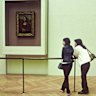 The Mona Lisa at the Louvre then ...