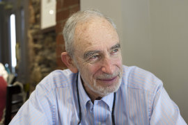 The memoir by Paul Ehrlich, seen here during a visit to Australia in 2013, is a rambling collection of memories, anecdote and thumbnail character sketches.