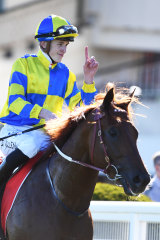 Ben Allen and Native Soldier at Caulfield on Sunday.