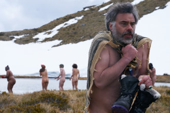 The final scene of Nude Tuesday saw the cast, including Jemaine Clement who plays the sex guru Bjorg, filming in sub-zero temperatures in New Zealand.  