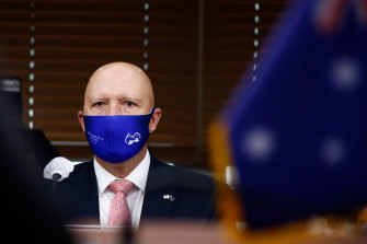 Sekretarz Obrony Peter Dutton w Waszyngtonie na serię spotkań.