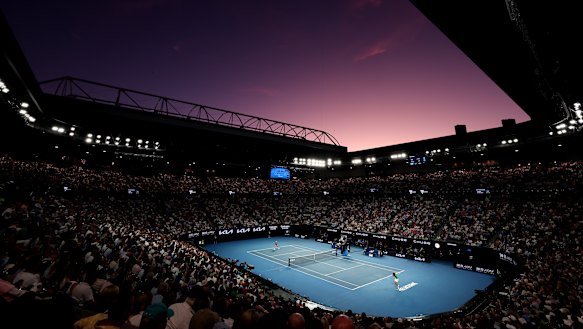Rod Laver Arena.