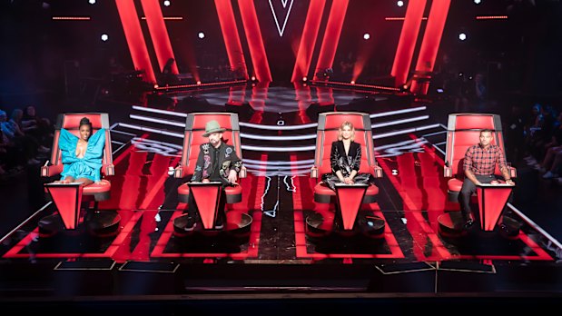 The Voice has been running on Nine for the last eight years, but will appear on Seven from next year.