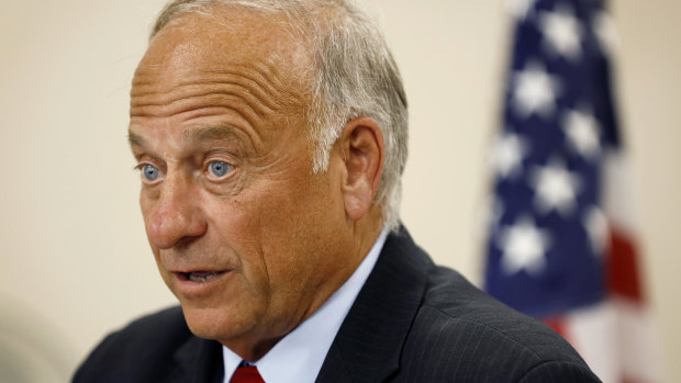 US Iowa representative Steve King.