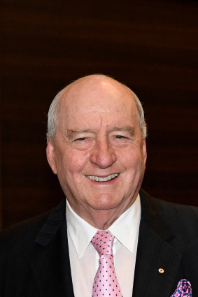 Broadcaster Alan Jones was the master of ceremonies for the event.