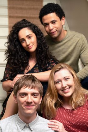 Gaby (Rebecca Hesketh-Smith), Andy (Calvin Demba), Liam (Joshua James), Hannah (Melissa Johns).