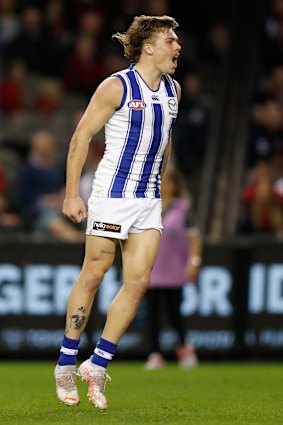 North Melbourne’s Cameron Zurhaar.