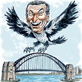  Pyne has landed in Sydney.