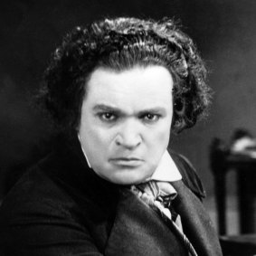 Fritz Kortner in the 1927 silent movie Das Leben des Beethoven.