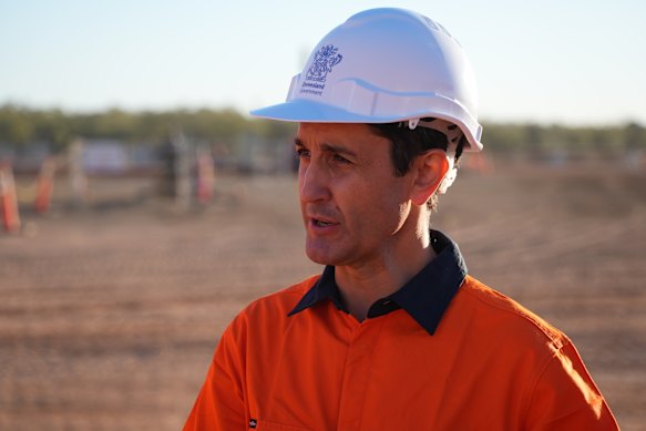 Crisafulli has called on the federal government to help kick off production in the Queensland oil field.