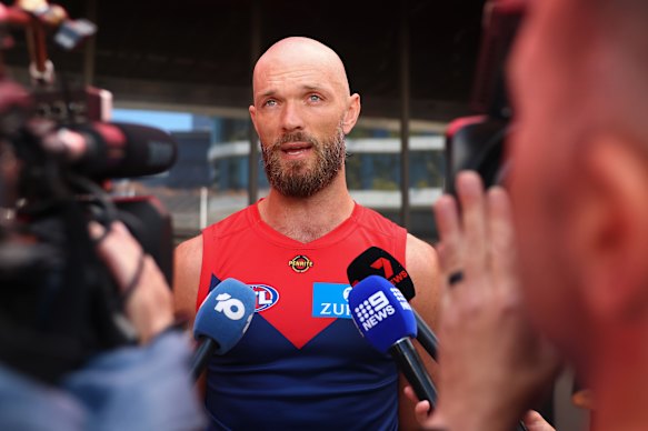 Max Gawn is embracing a fresh start under new coach Steven King.