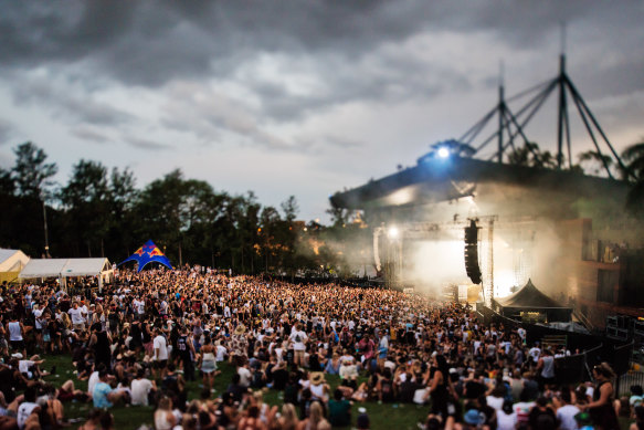Riverstage can host almost 10,000 fans on the grass.