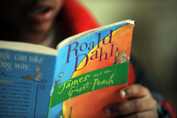 James and the Giant Peach is among the Roald Dahl books that have been modified.