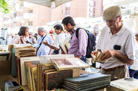 The sprawling Porta Portese market is a Sunday ritual for Rome’s locals and tourists.