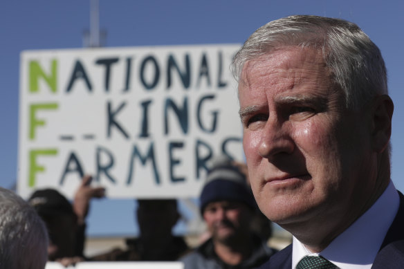 It will take more than speeches by Michael McCormack, pictured, to repair damage to the Nationals.