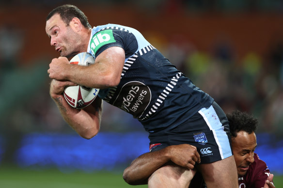 Boyd Cordner came back to the field after an HIA.