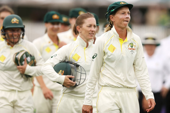 The women’s Ashes Test was a major hit with viewers.