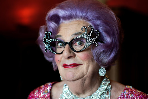 Dame Edna Everage, the housewife superstar from Moonee Ponds, was Humphries’ most famous, loved and enduring creation.