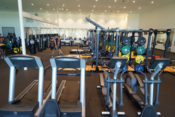 NRL club gyms are set to stand empty for months.