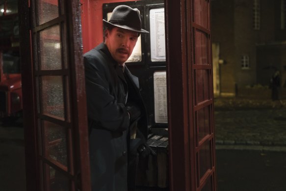 Benedict Cumberbatch as Greville Wynne in spy thriller The Courier.