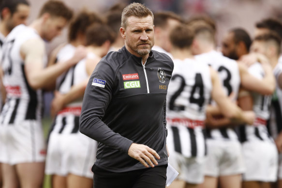 Nathan Buckley was disappointed his team squandered a potential thumping win.