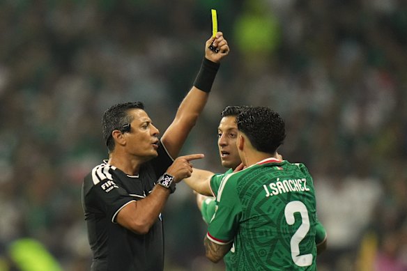 A-League referee Alireza Faghani at the World Cup.