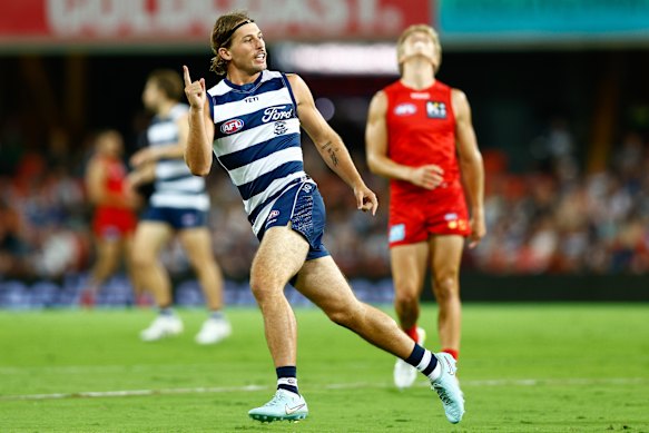 Jhye Clark has yet to cement himself a spot in Geelong’s senior line-up.