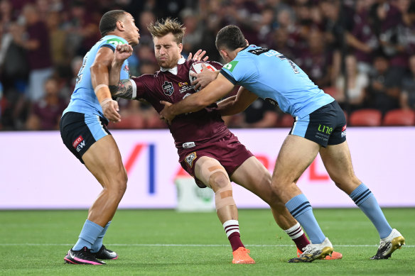 Wally Lewis Medal winner Cameron Munster had a night to remember for Queensland.