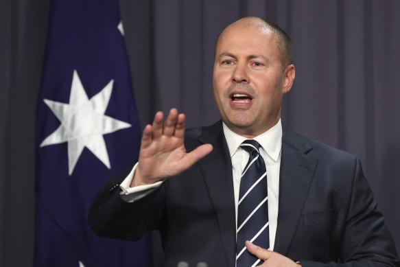 Treasurer Josh Frydenberg.