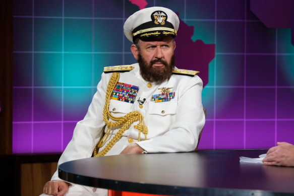 Francis Greenslade as Vice Rear Cabin Boy Sir Bobo Gargle.